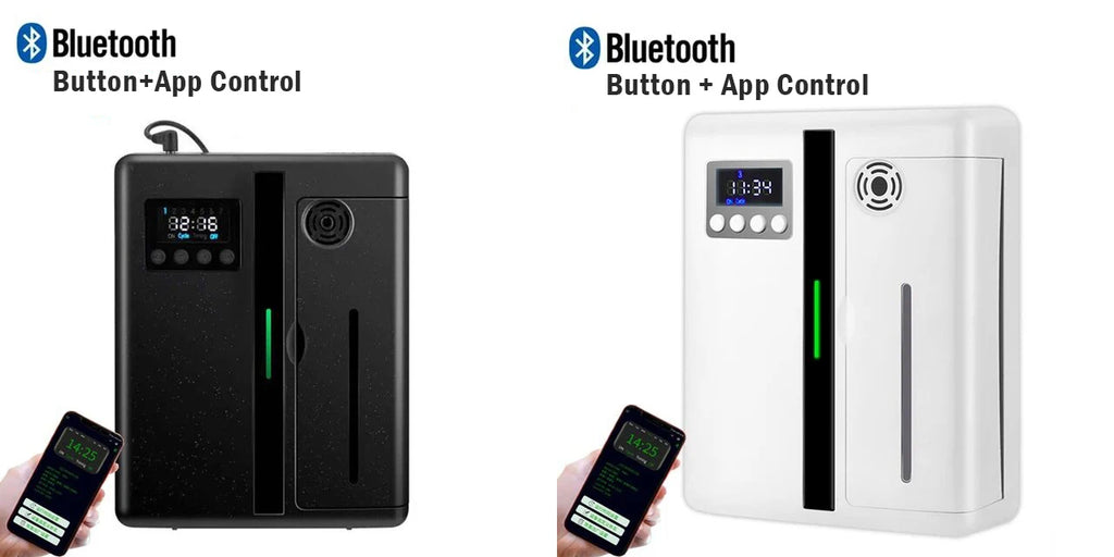 200ml New Model Bluetooth 300CBM Fragrance Scent Air Machine App Control Essential Oil Aroma Diffuser for Hotel Business KTV