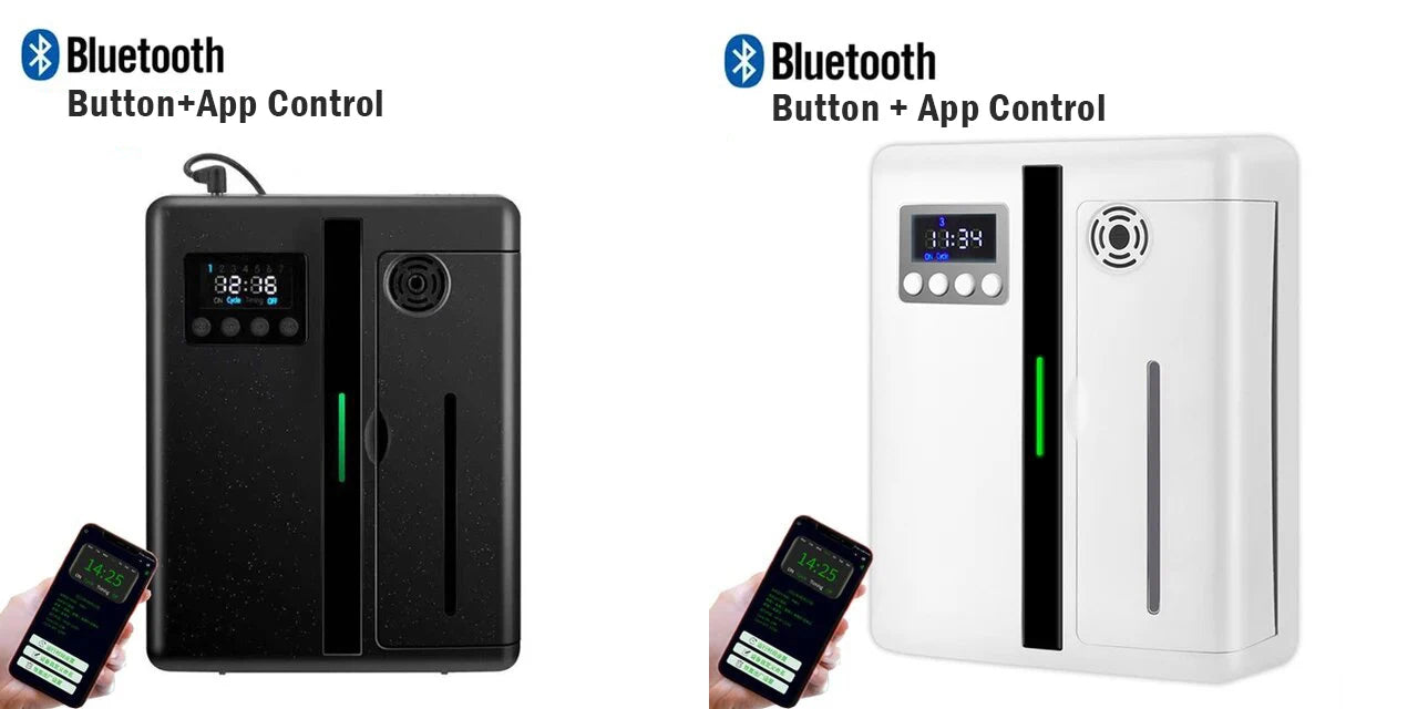 200ml New Model Bluetooth 300CBM Fragrance Scent Air Machine App Control Essential Oil Aroma Diffuser for Hotel Business KTV