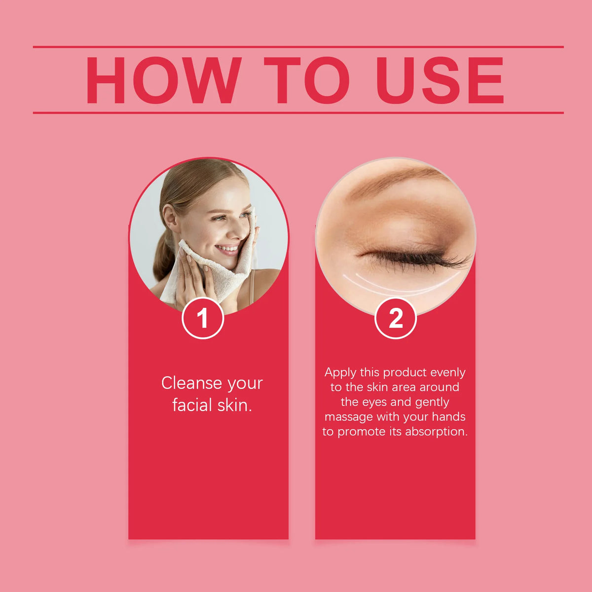 Retinol Eye Cream Stick - Firms and Elasticizes Skin, Moisturizes and Massages to Care for the Eye Area