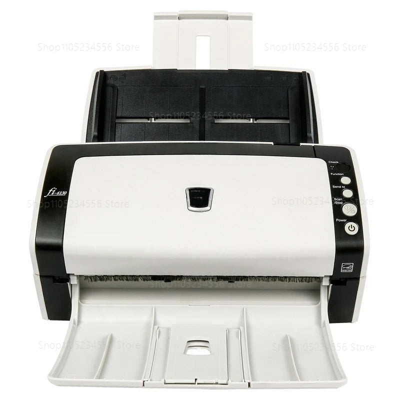 FI6130 High Speed Auto Feed Duplex Color Scanner Professional Office Document Scanning Machine Compact Double Sided HD