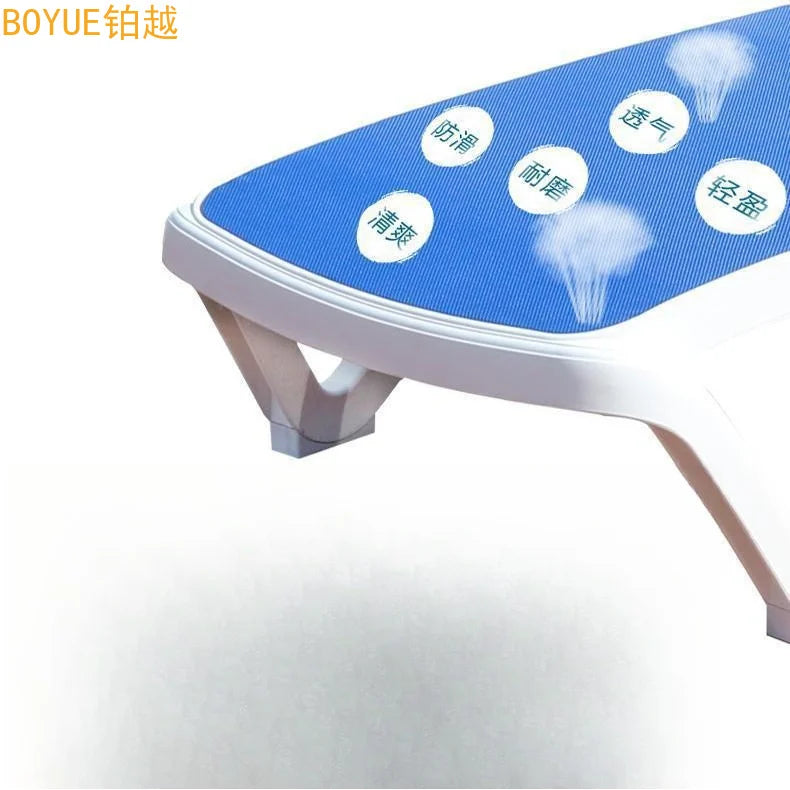 Outdoor Pool Chaise Lounges Hot Spring Hammam Bathroom Plastic Leisure Beds Beach Amusement Park Hotel Lounges