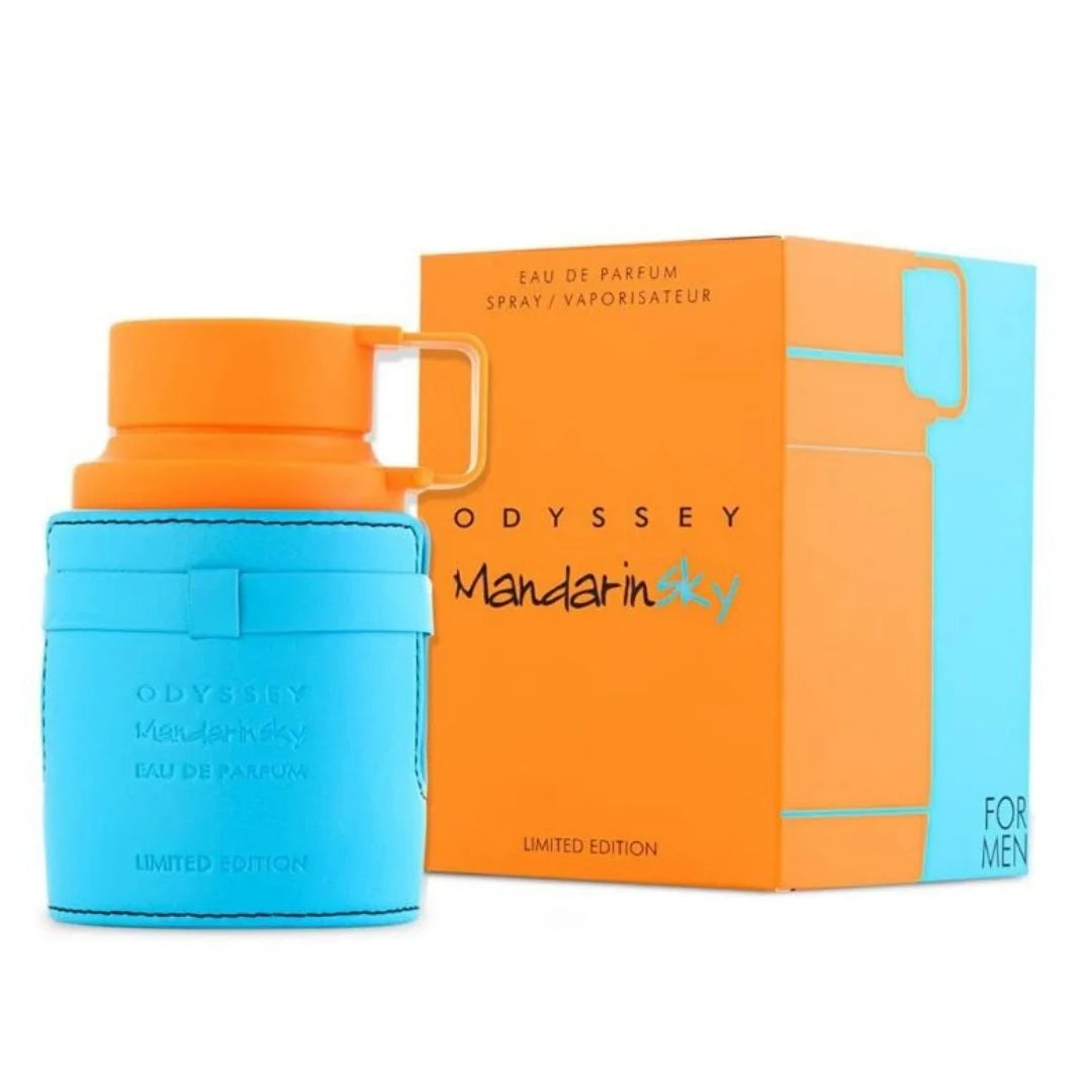 MandarinSky Middle Eastern Gift Box Men's Perfume Collection & Arabian Women's Fragrance with Fruity Notes, Dubai-Style Scent