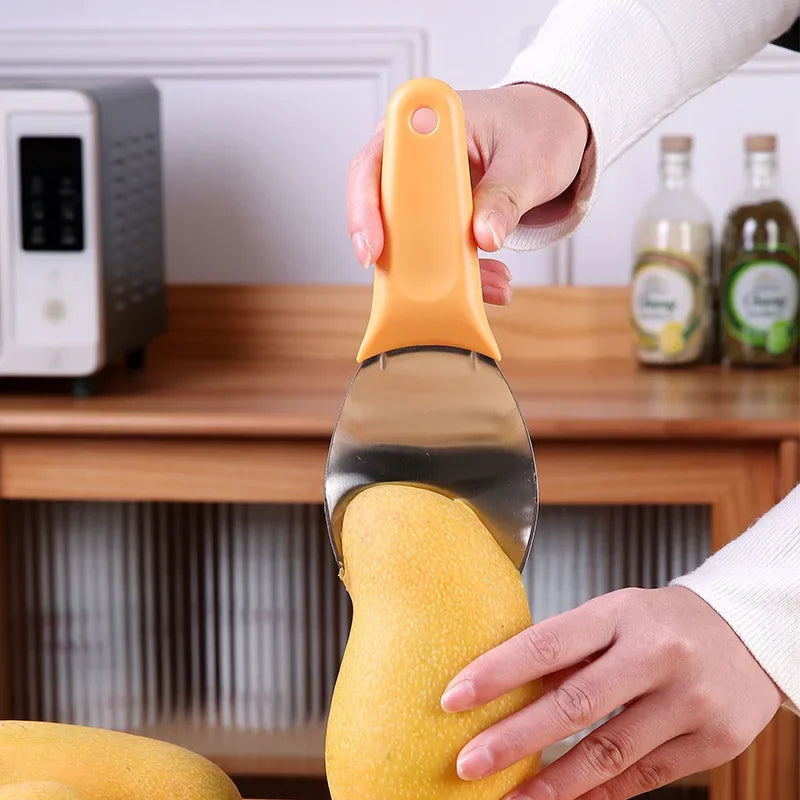 Multifunctional Fruits Peeling Spoon Mango Meat Separator Cutter  Kitchen Gadgets Fruits Watermelon Cutting Digging Gadgets