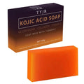Kojic Acid Soap with Vitamin C & Collagen – Turmeric Glutathione Bar for Face & Body 100g