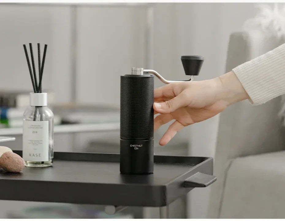 TIMEMORE Chestnut C3S / C3ESP Manual Coffee Grinder All-metal Body & S2C Burr Portable Hand Coffee Mill Grinder With Double Bear