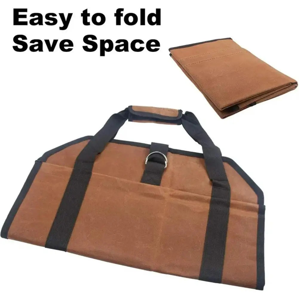 Tote Firewood Storage Bag Supplies Supersized Canvas Firewood Carrier Log Carrying Bag Handbags Wood for Log Carrier Fireplace