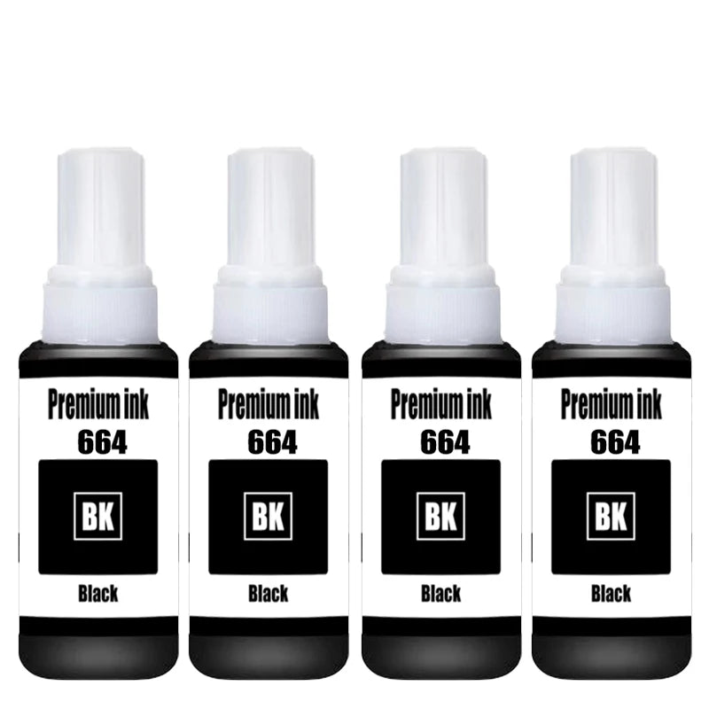 For Epson 664 Refill Ink Kit 70ML For Epson L110 L100 L110 L300 L235 L355 L350 550 L555 132 L120 L200 210 Printer