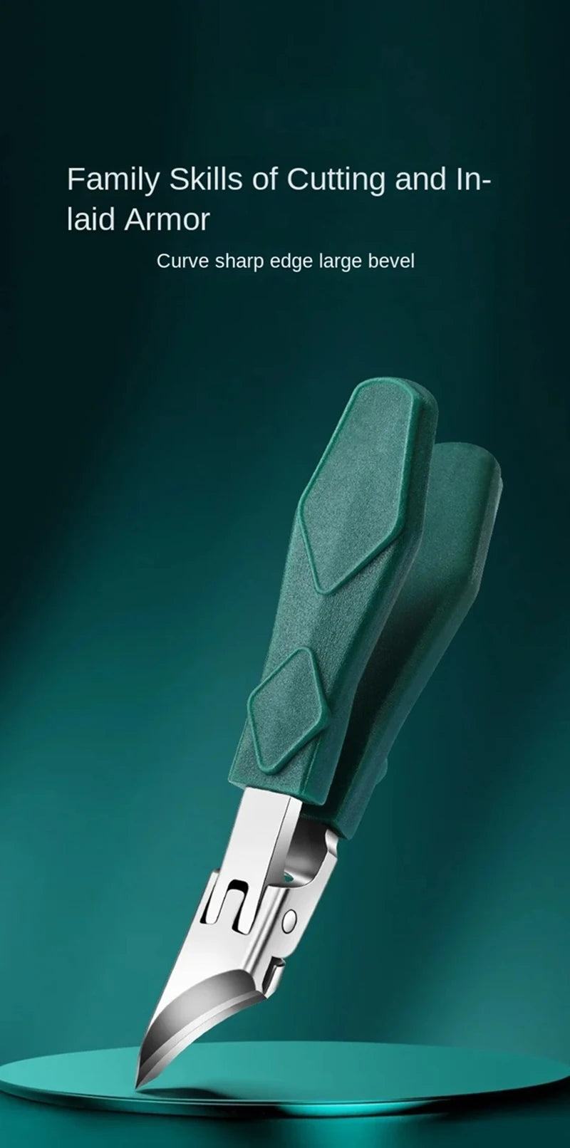 1pcs Toenail Clipper For Ingrown Or Thick Toenails Toenails Trimmer Professional Podiatrist Toenail Nipper With Stainless Steel