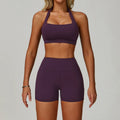 2Pcs Sets Women's Tracksuit Fitness Clothes Yoga Sets Sportswear Workout Bra High Waist Leggings Set Gym Clothing Sports Suits