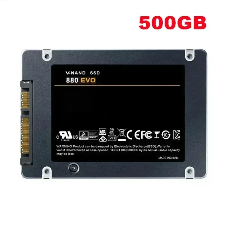 870 EVO SSD Solid State Disk 1TB/2TB/4TB Internal Hard Drive Sata3 2.5 Inch for Laptop Microcomputer Desktop