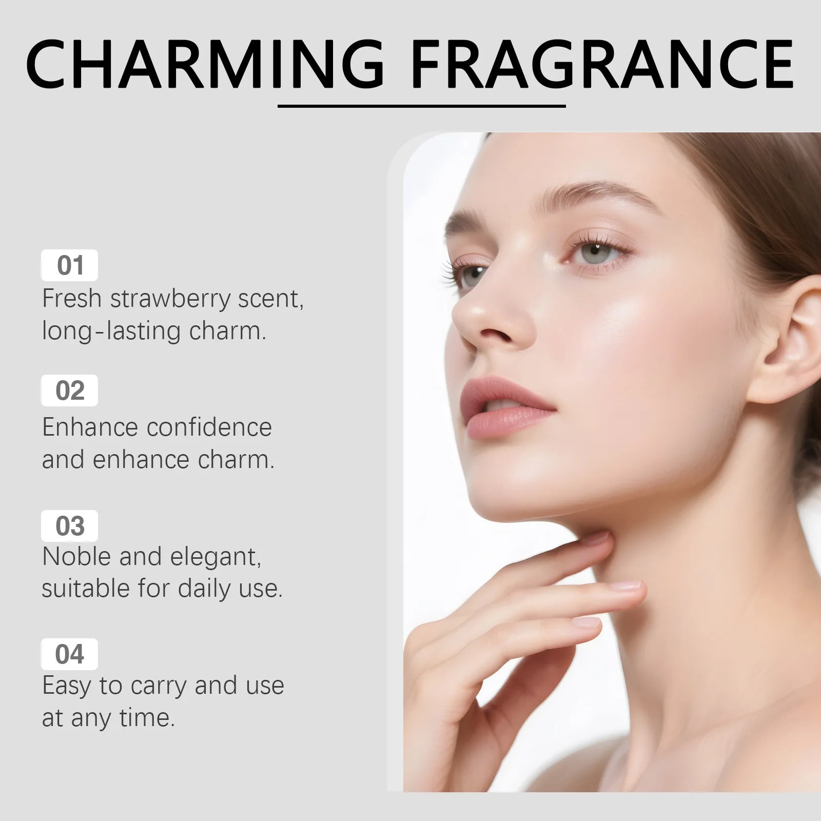 Rose Vanilla Aroma Spray Lasting Mature Rich Fragrance Women Pheromone Releases Date Daily Attract Men Body Hair Perfume Mist