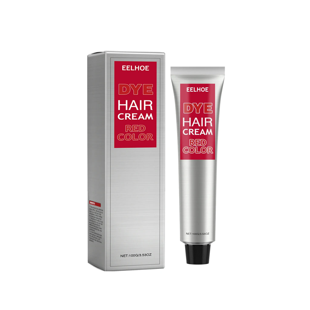 Eelhoe Hair Dye Cream Multicolor Polymorphism Mild Non-Irritatin Hurtless Fashion Dye Cream Long Lasting Enhancing Luster 100ml