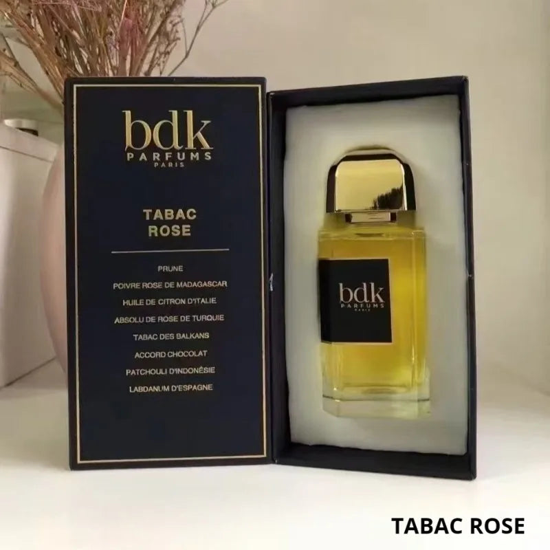 BDK Parfums Lasting Perfume 100ml for Women Men Cherry Pink Pepper Fragrance Black Vanilla Tonka Bean Amber Body Spray Parfum