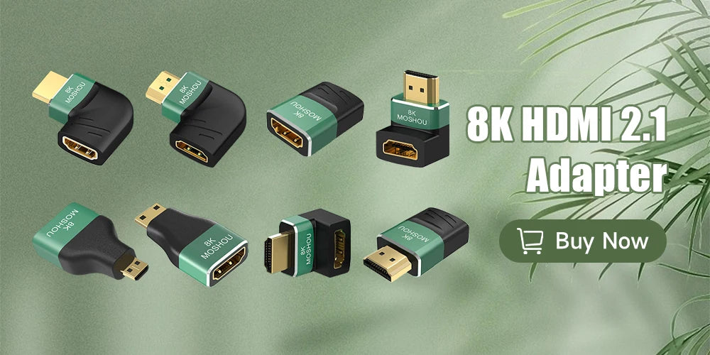 MOSHOU HDMI 2.1 Cable 8K 60Hz 4K 120Hz 48Gbps HDMI Splitter Cables EARC HDR10+ Video Cable HDMI2.1 for TV Box PS5