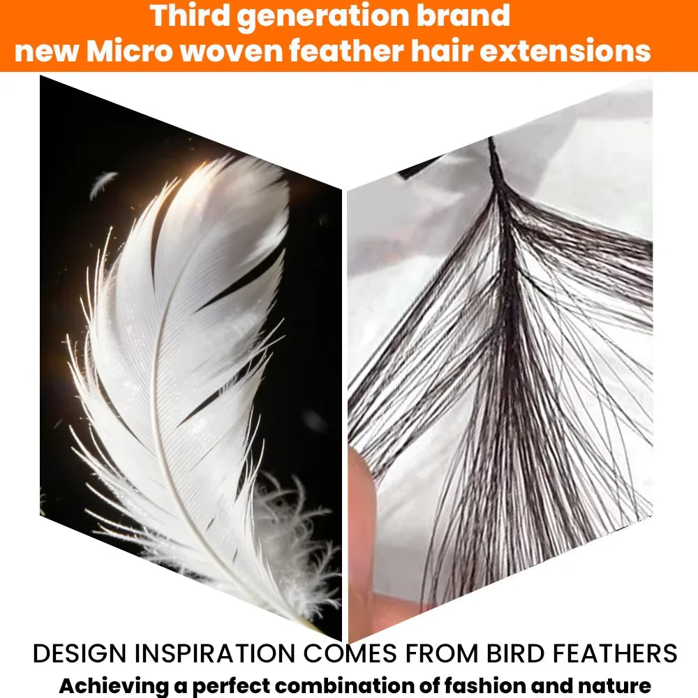 Afro Kinky Curly Miracle Knots Human Crochet Hair Invisible Pre-Separated Feather Crochet Human Hair Extensions For Women