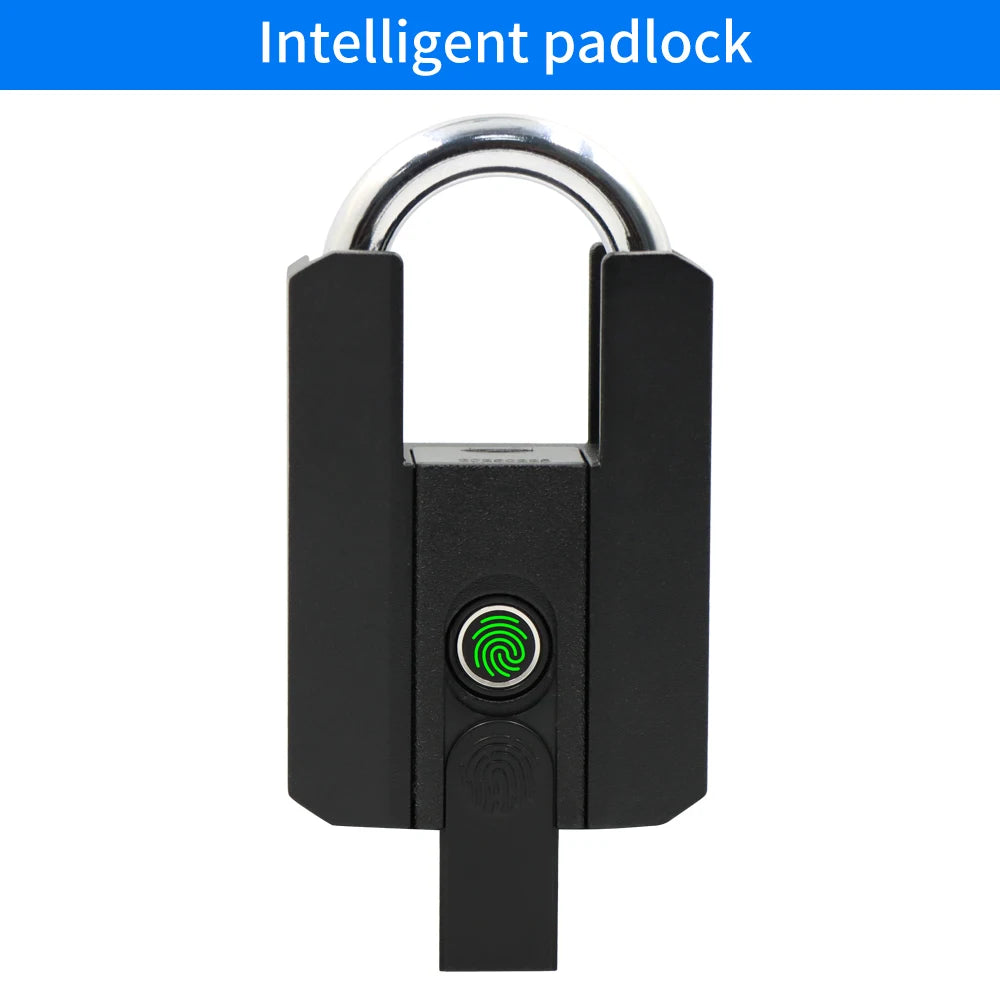 Electronic TTLOCK Fingerprint Padlock Fingerprint Lock App Keyless Biometrics Lock Suit For Suitcases Backpacks Bicycles Lockers