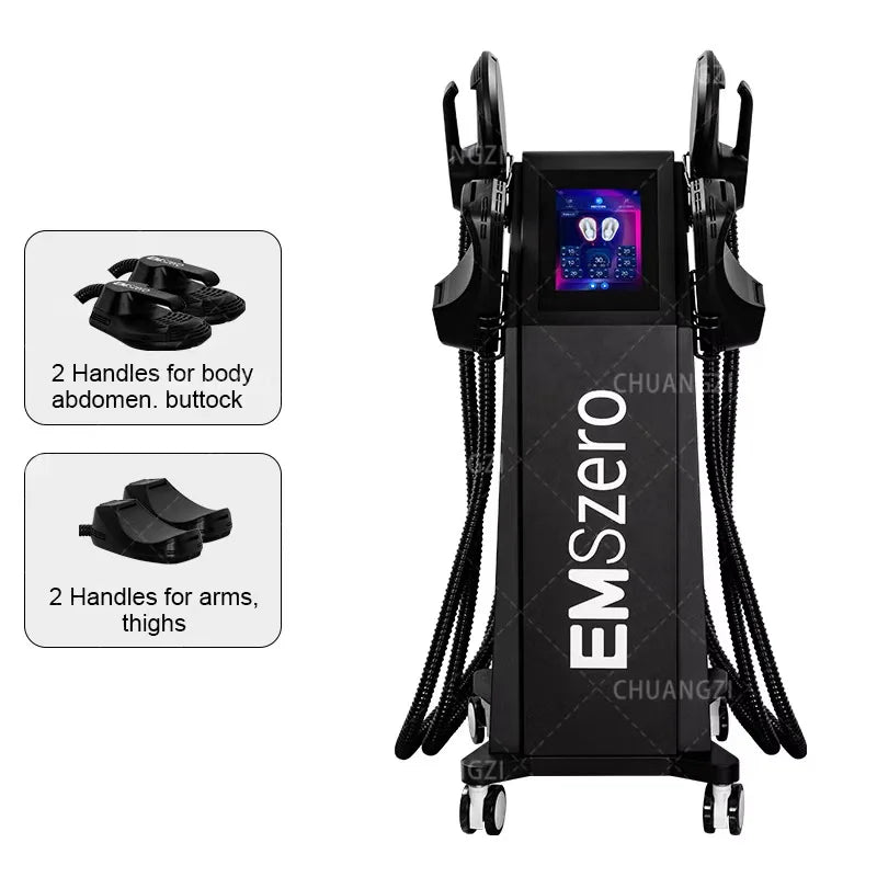 EMSZERO PRO 6500W NEO EMSzero15T EMS+EMT/RF Slimming Machine Nova Body Sculpting EMS Pelvic Muscle Stimulator Salon
