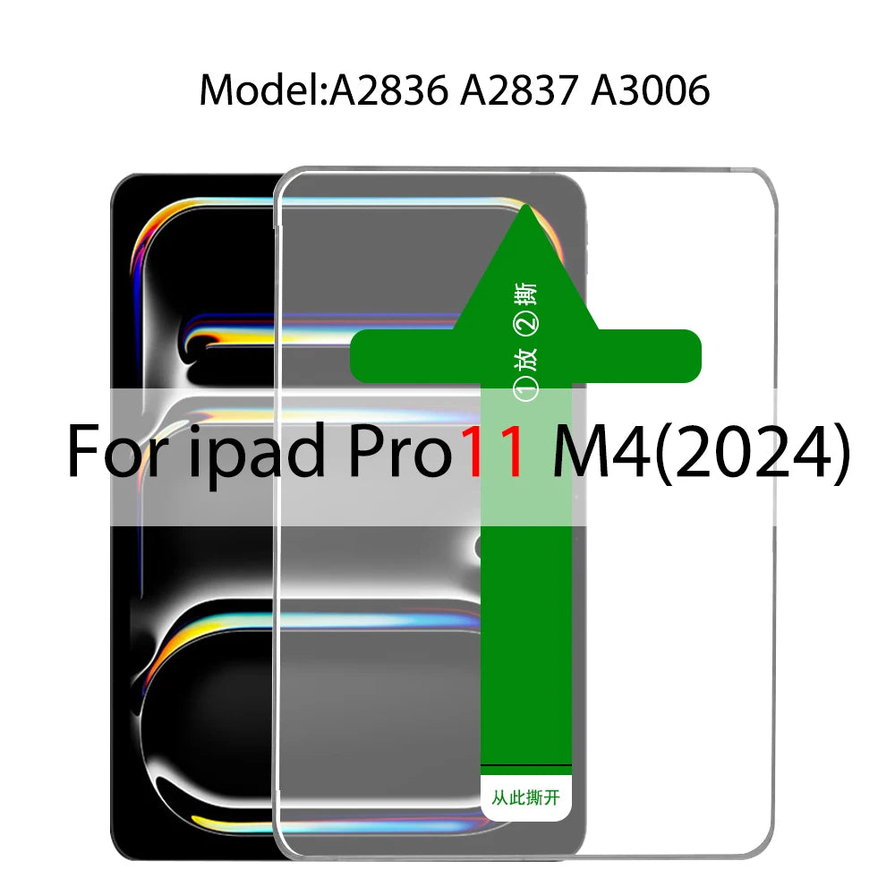 Auto Alignment Kit Tempered Glass For Ipad Pro 11 12.9 10 9 8 7 Air 5 4 3 2 13 Screen Protector For Ipad Mini 6 5 4 Gen Th Film