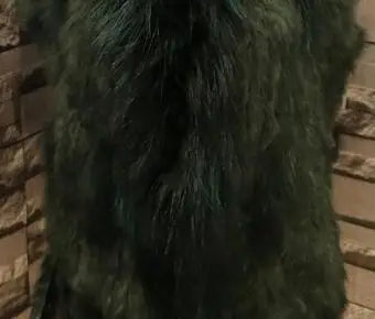 17 colors woman girl real rabbit fur vest jacket spring winter warm genuine rabbit fur knit coat vest black beige
