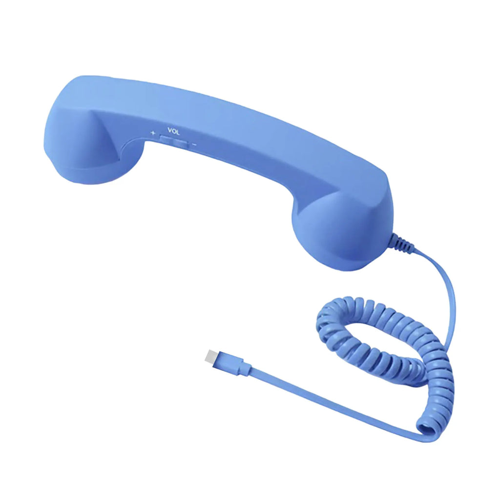 Retro Phone Handset, 2026 New Retro Phone Handset for iPhone&Android, Type-C/Wireless Bluetooth Old Fashioned Telephone Receiver