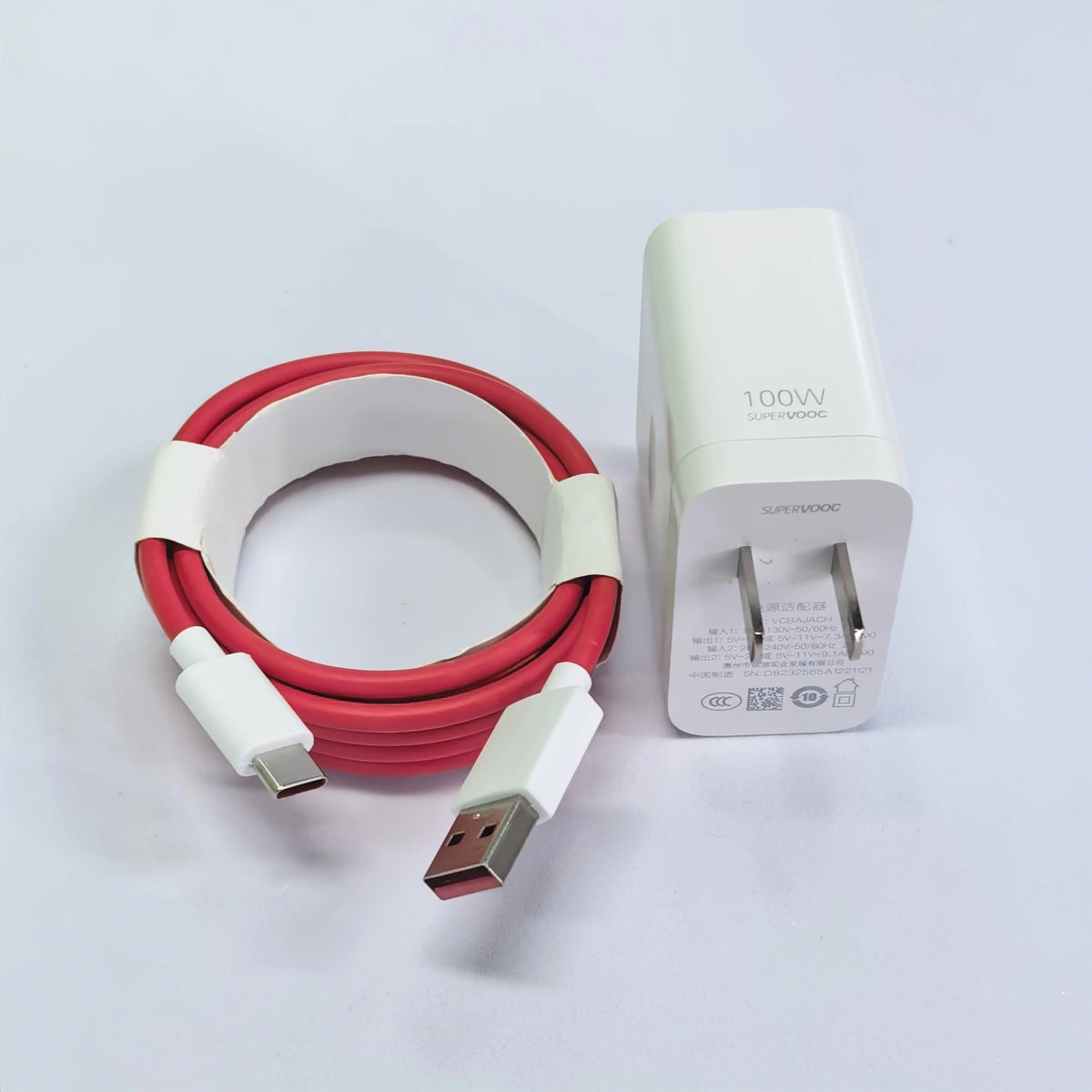 Oneplus Charger Original 100W 80W USB Adapter SUPERVOOC Type C 10A Cable For Oppo Realme Fast Chargers One Plus 15 13 12  11 Pro