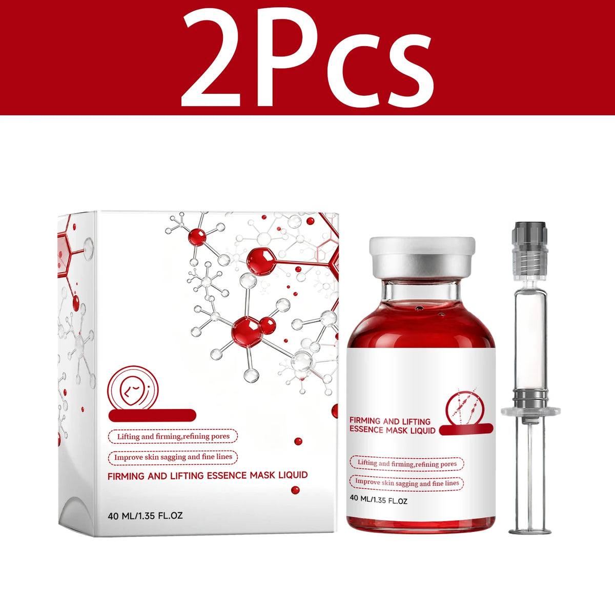 Firming Lifting Essence Mask Liquid Face Hydrating Serum Ampoule Mask Smoothing Brightening Deep Repair Facial Skin Barrier Care