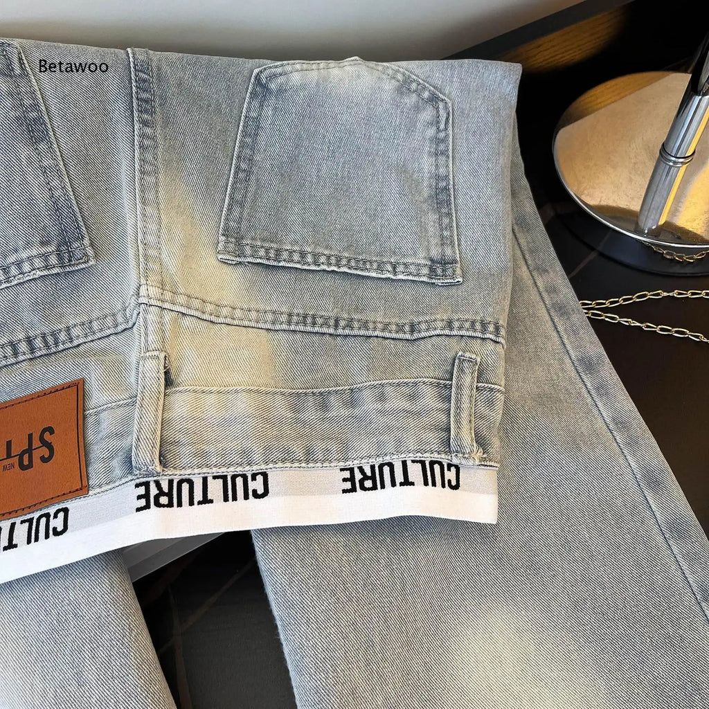 Women's High Waist Ripped Boyfriend Jeans Distressed Loose Fit Denim Pants Casual Streetwear Fashion Trousers