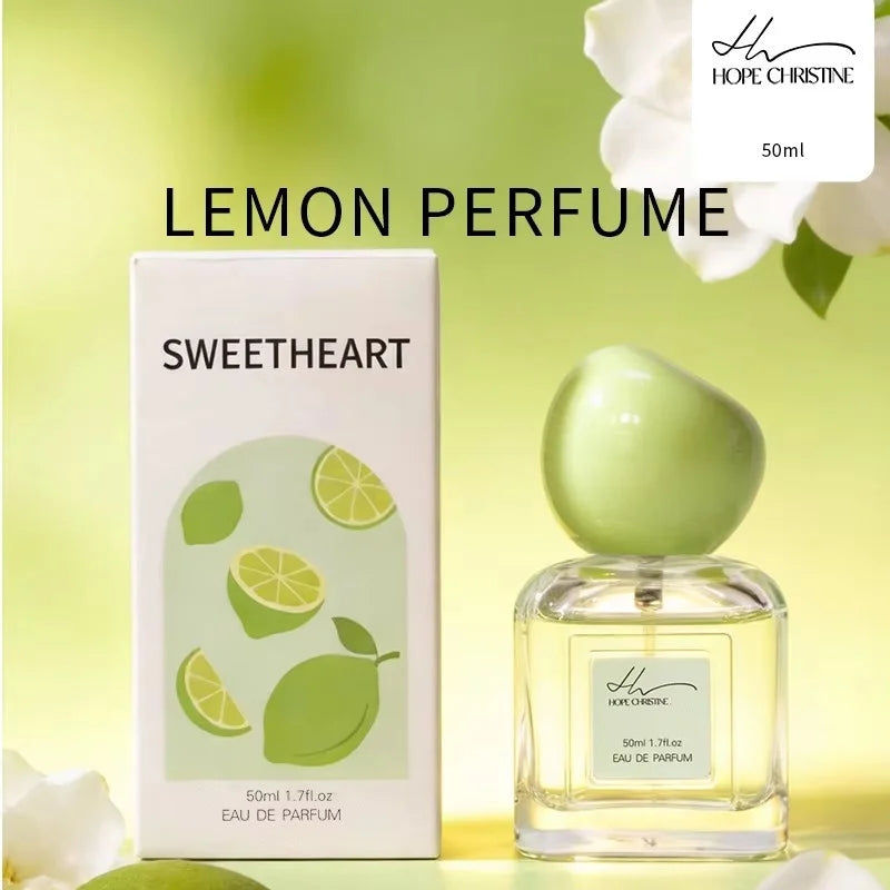 Summer Lemon Citrus Perfume Fresh Fruity Light Fragrance Long Lasting Mild Scent For Ladies Daily Travel Outdoor Casual Use