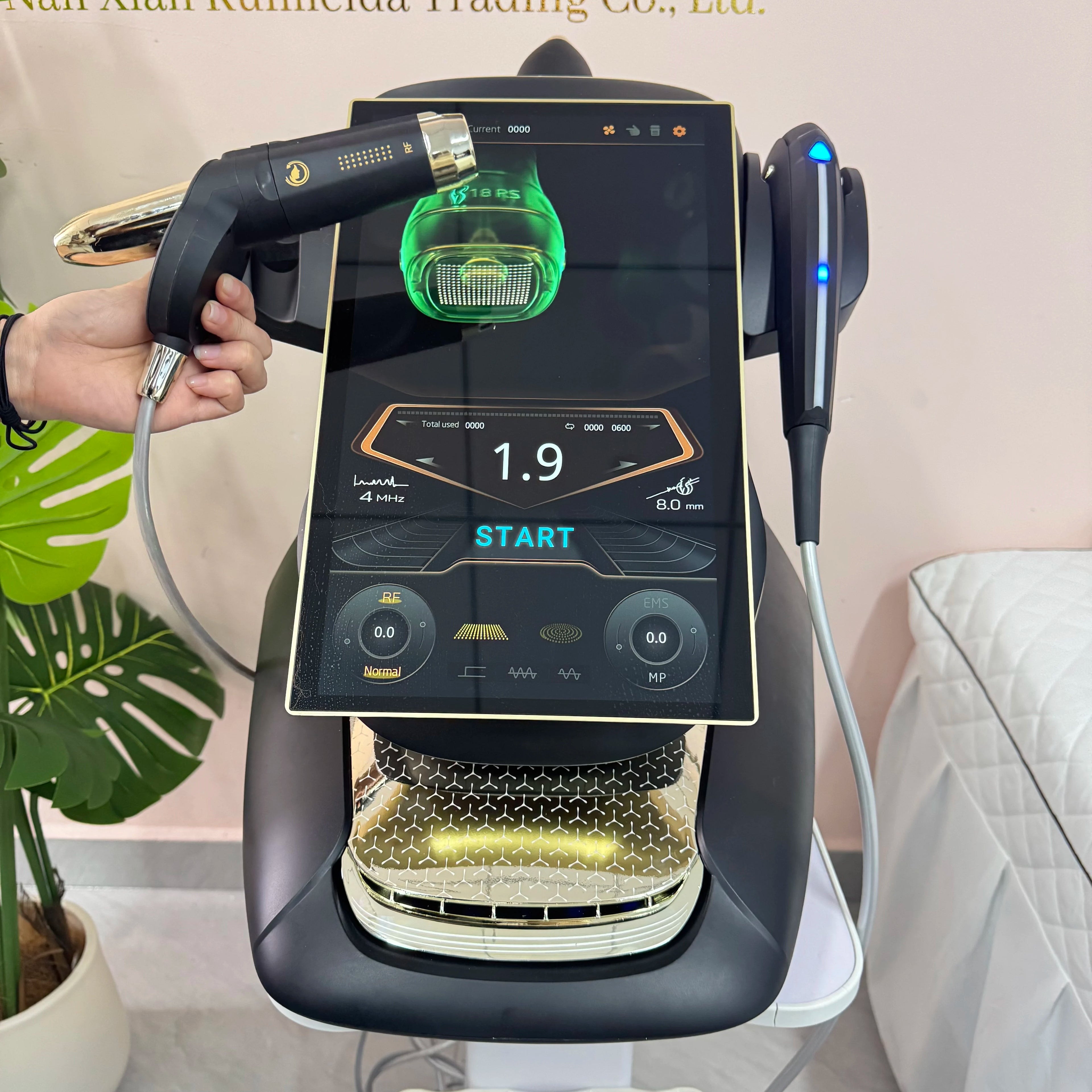 Portable 25D 360 Max Rf Lift Facial Lift Body Lift Skin Firming Anti-aging Skin Rejuvenation Firming Machine Salon.