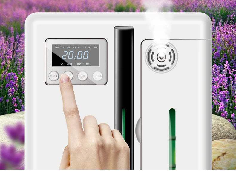 300m³ Aromatherapy Dispenser Hotel Commercial Dispenser Mall Automatic Aroma Essential Oil Diffuser Home Fragrance Air Purifier