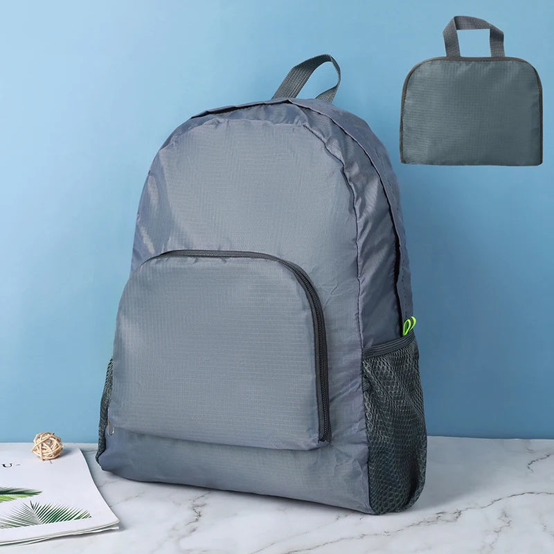 Outdoor Backpack Leisure Large Capacity Lightweight Water Proof Foldable Backpack Outdoor Travel Book Bag