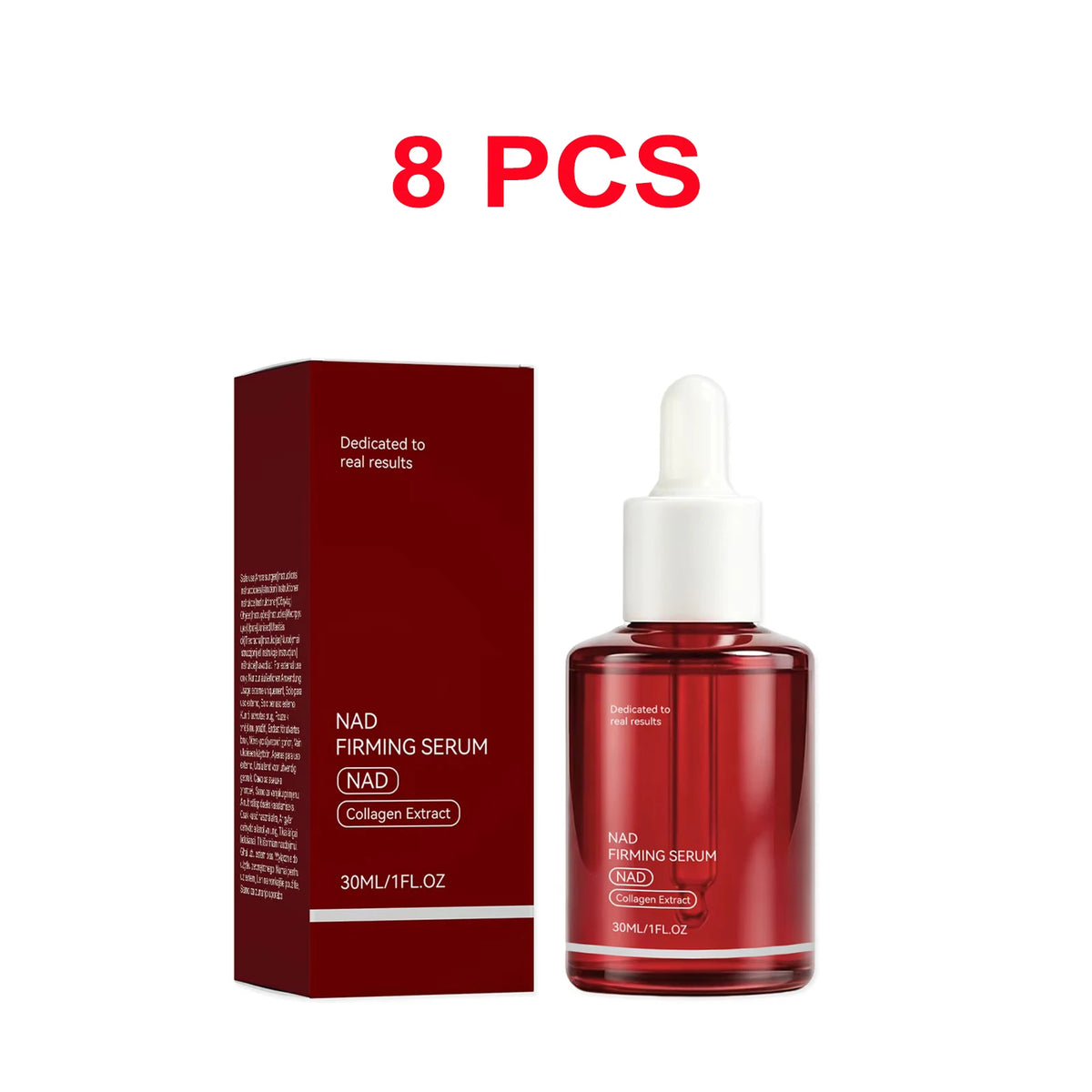 NAD+ Firming Facial Serum with Collagen Peptides Boost Skin Elasticity Smooth Fine Lines Hydrating Care for All Skin Types 30ml