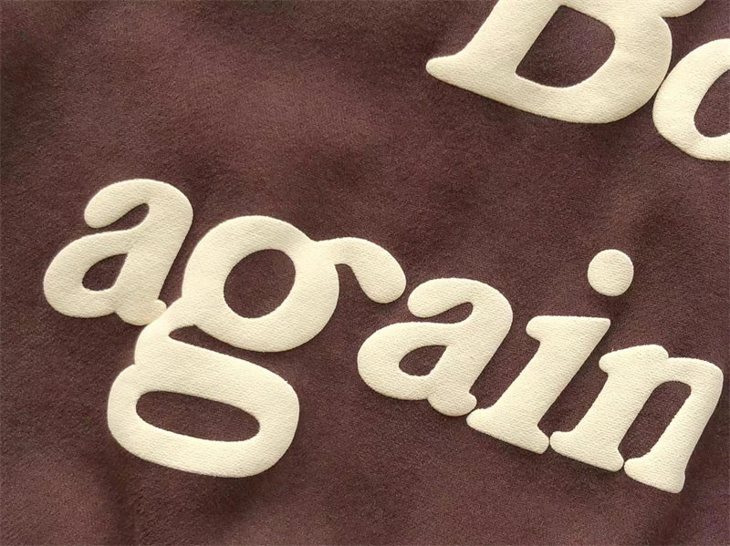 Foam Logo Ye Must Be Born Again Hoodie Men Women Best Quality Oversize Kanye West CPFM.XYZ Sweatshirts