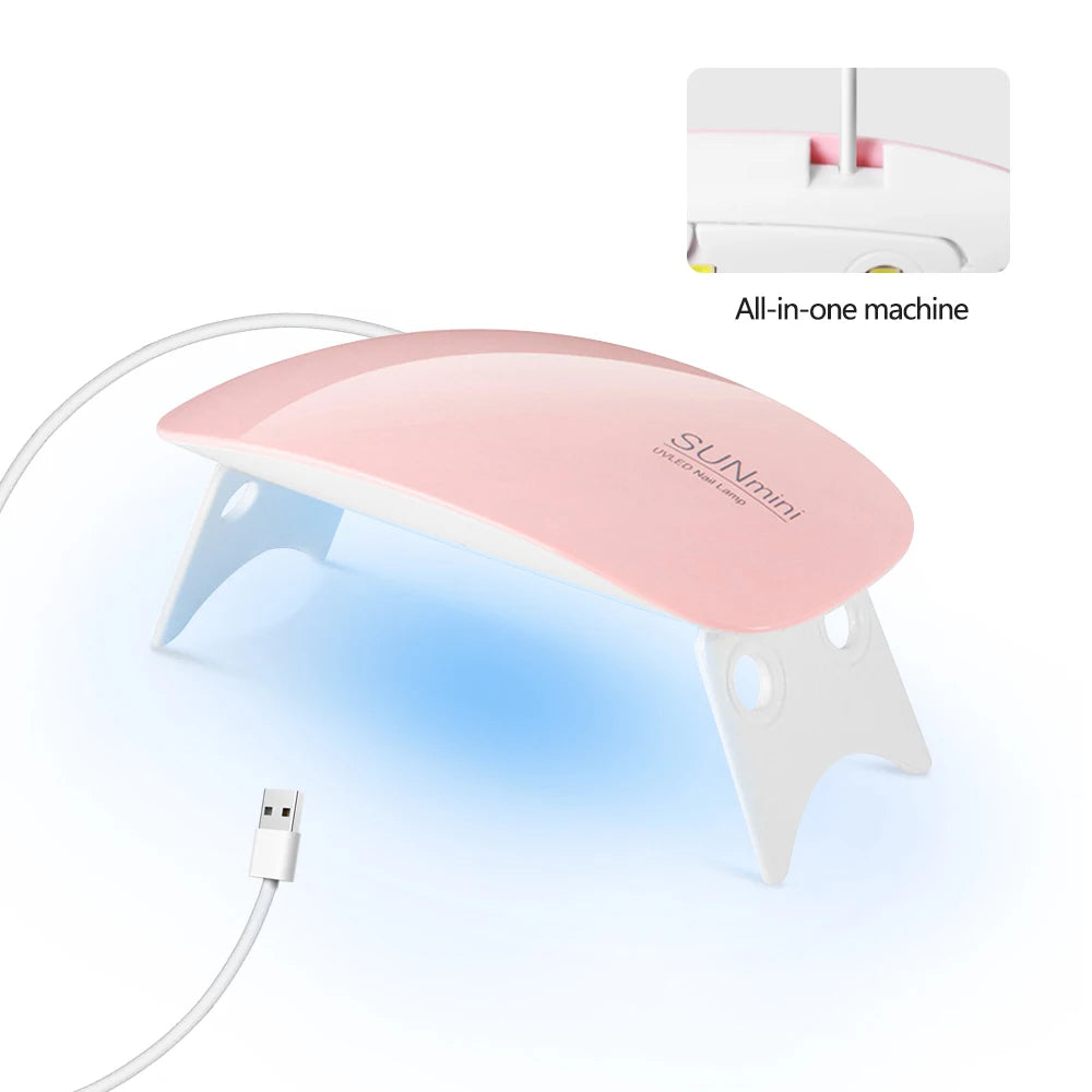 Nail Lamp Foldable UV LED Lamp for Nails Machine UV LED Gel Quick Drying Dryer Lamp Manicure Tool Professional Equipme
