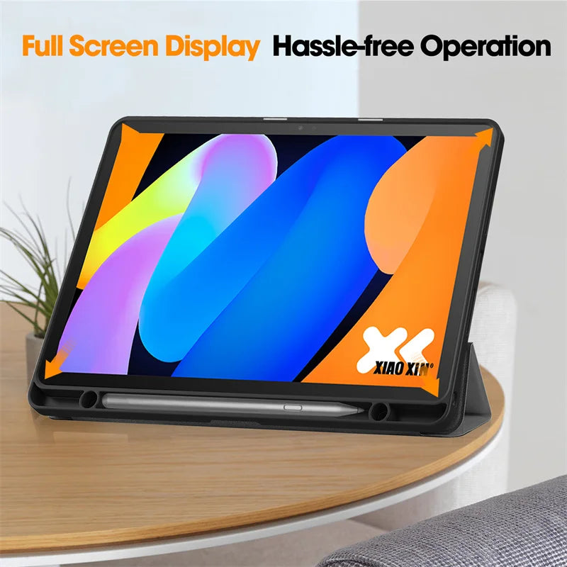 Coque For Lenovo Idea Tab 11 TB336FU Case With Pen Holder Magnetic Leather Fold Smart Cover For Xiaoxin Pad 11 2025 TB335FC Case