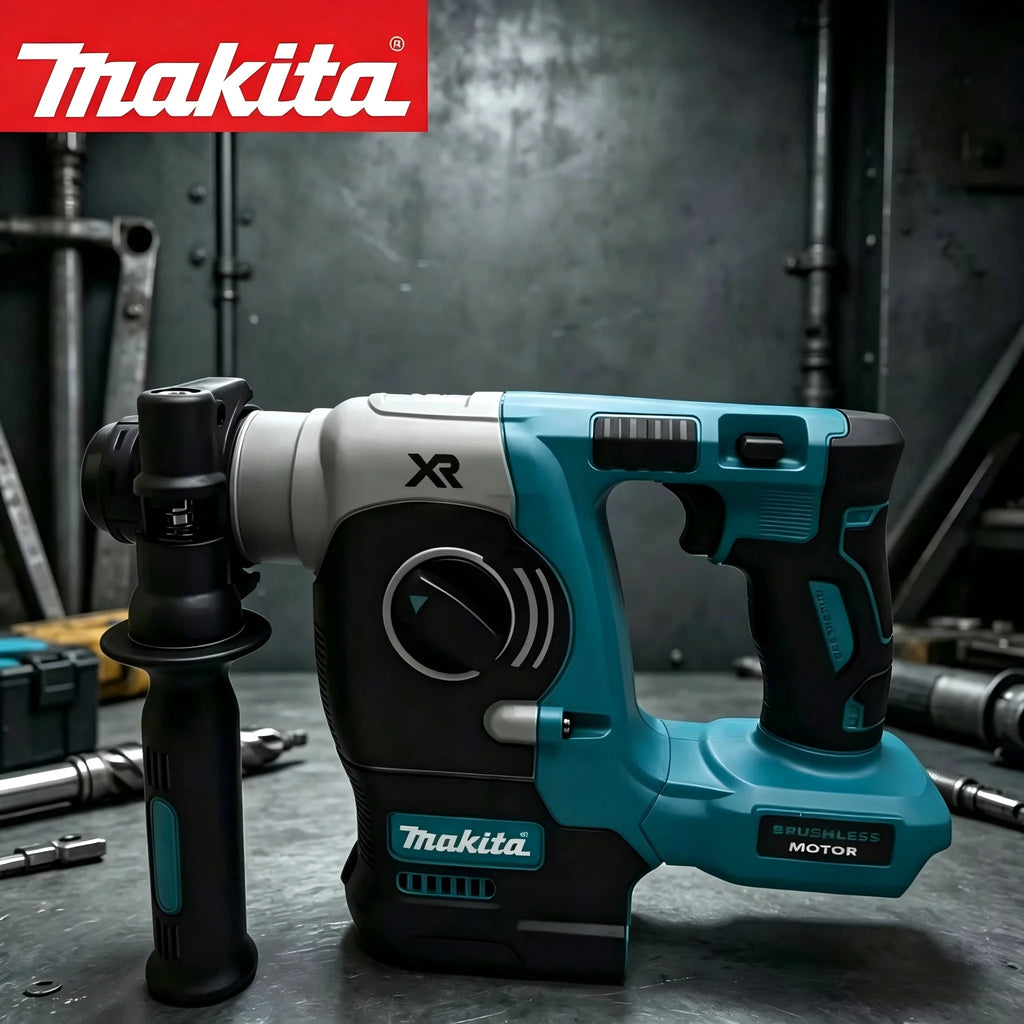 Makita 20V MAX SDS Cordless Rotary Hammer Drill Drilling and Chiseling High Torque Power Tool 3 Application Modes Rotary Hammer