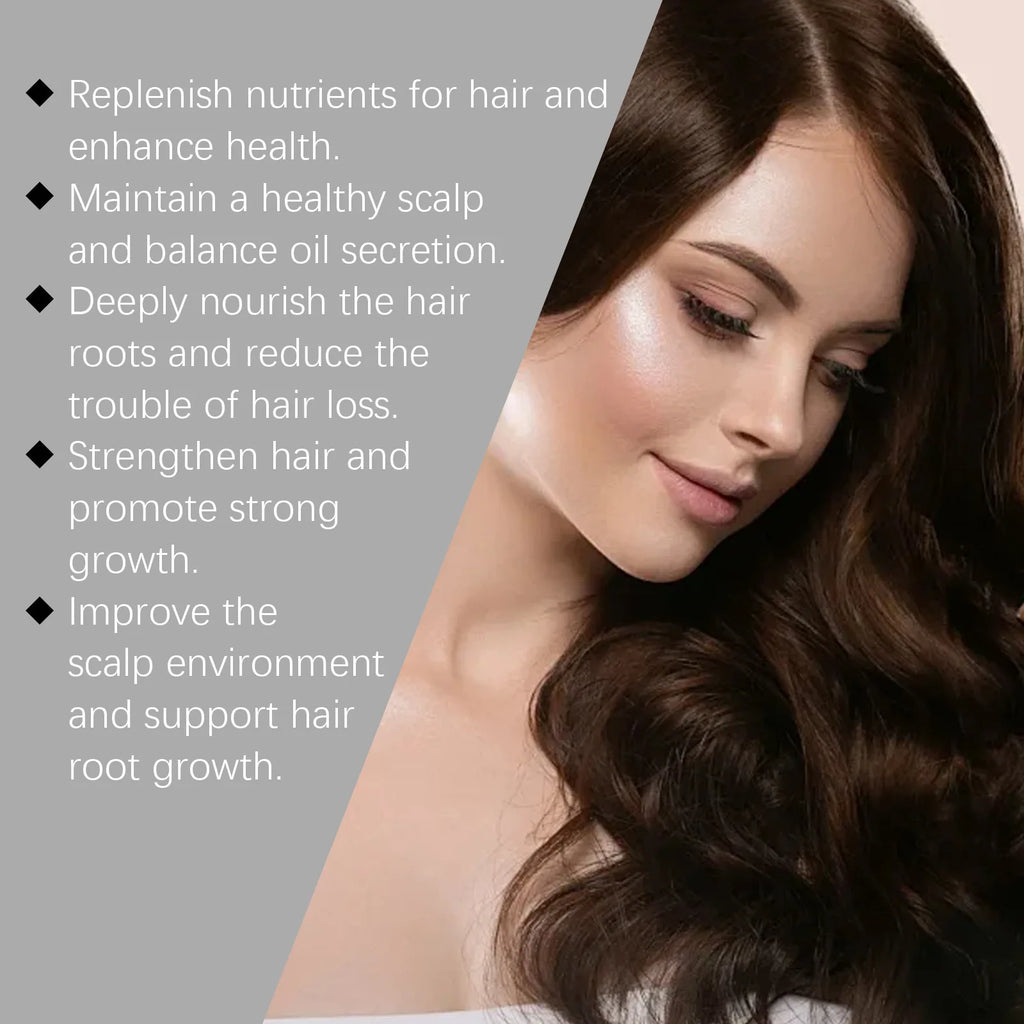 Hoegoa Herbal Shampoo Deep Cleaning Soft Smoothing Frizz Repair Damaged Hair Nourishing Mild Volumizing Hair Care Shampoo 120ml