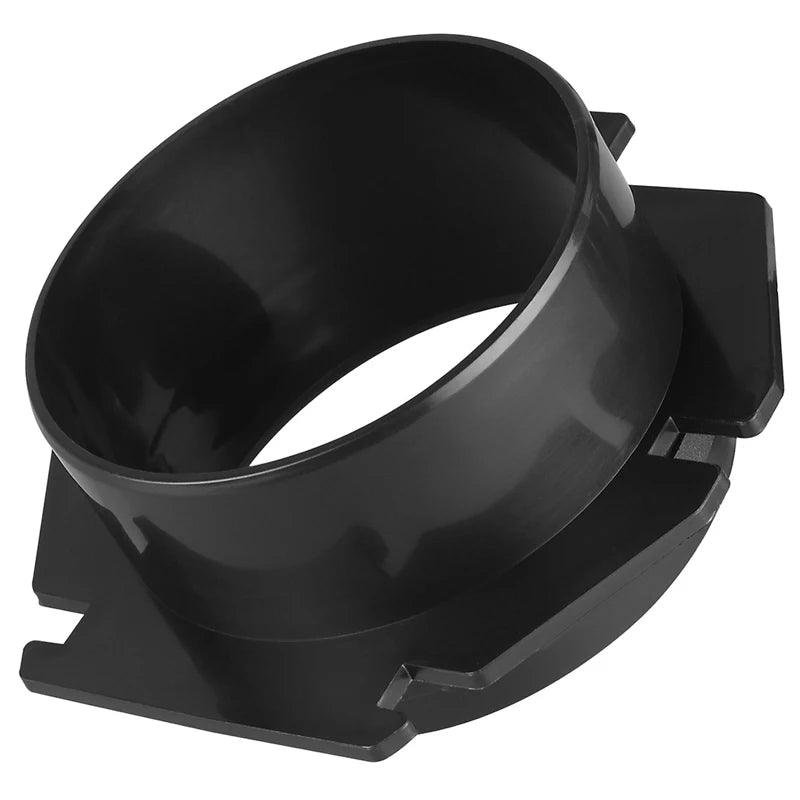 SEAFLO In-Line Bilge Air Blower 130CFM Boat Black Ventilation Marine 12V 2.5AMP Flange Flex Mount For RV Yacht