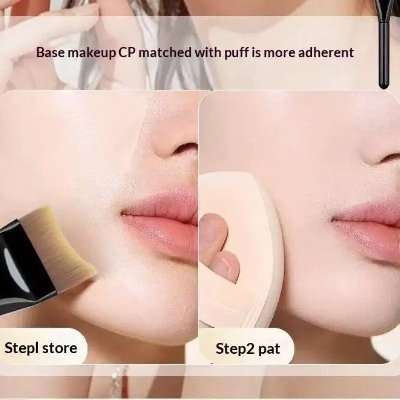 Makeup Foundation Brush Mixing Palette Stainless Steel Foundation Lipstick Eye Shadow Mixer Palette With Spatula MakeUp Set