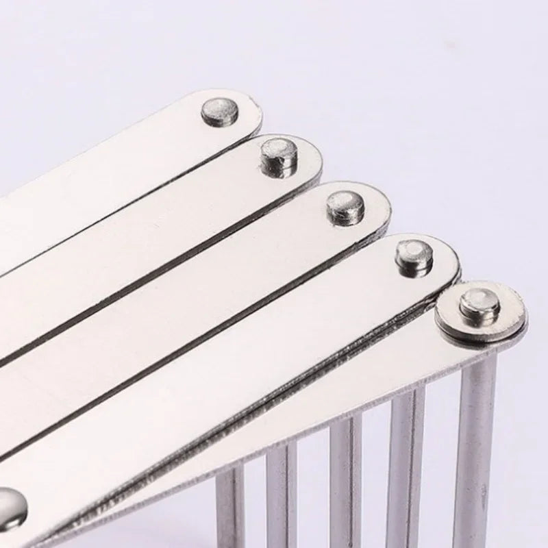 Adjustable Pot Lid & Plate& Pans Multipurpose Organizer Rack Holder Stainless Steel Dish Plate Drying Rack