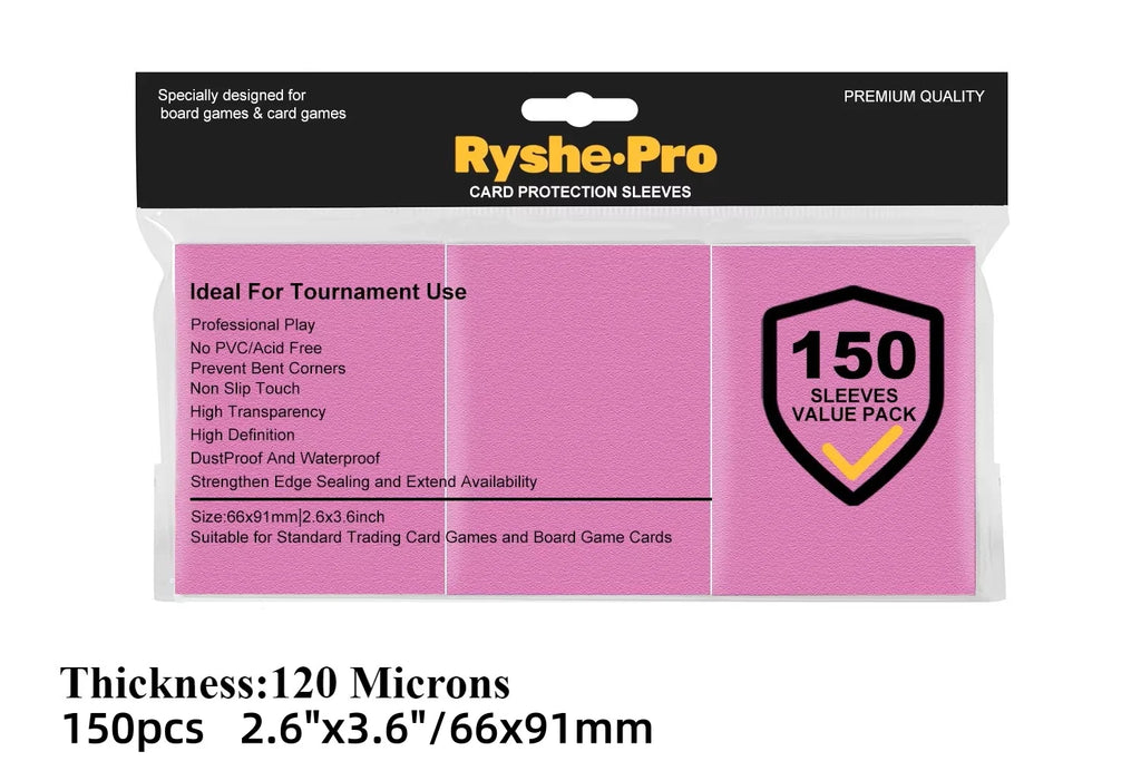 100pcs Trading Card Sleeves Soft Clear Perfect for Double-sleeving and Compatible with Pokemon Mtg Cards Sport Cards