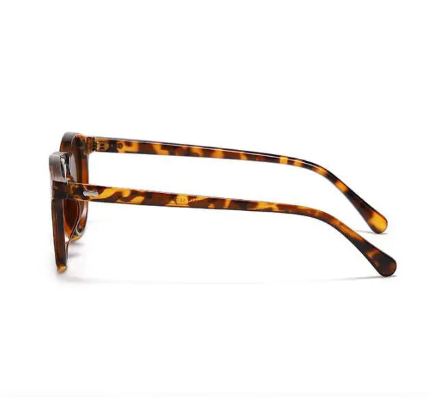 Round Tinted Myopia Glasses Men Black Lens Finished Prescription Nearsighted Glasses Retro Outdoor Shade Driving Sunglasses