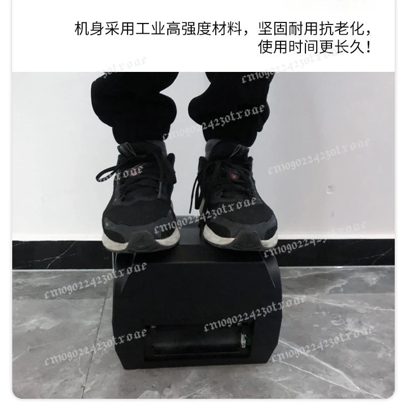 Industrial Grade Thermal Transfer Ribbon Label Printer Clothing Tag Washed Mark Satin Ribbon Printer Machine