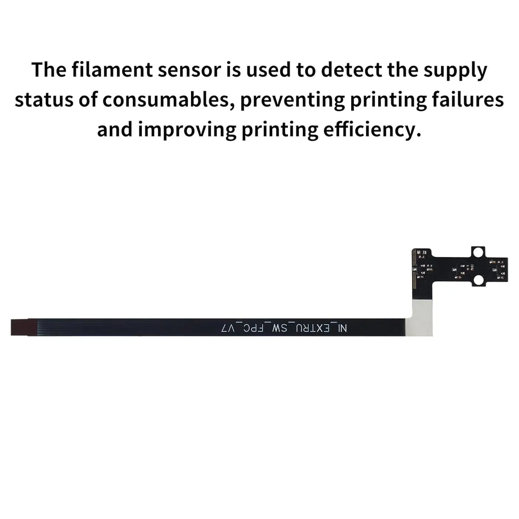 For BambuLab A1/ A1 Mini Feed Hall Board Filament Sensor Replacement with Ribbon FPC Cable 3D Printers Parts ﻿
