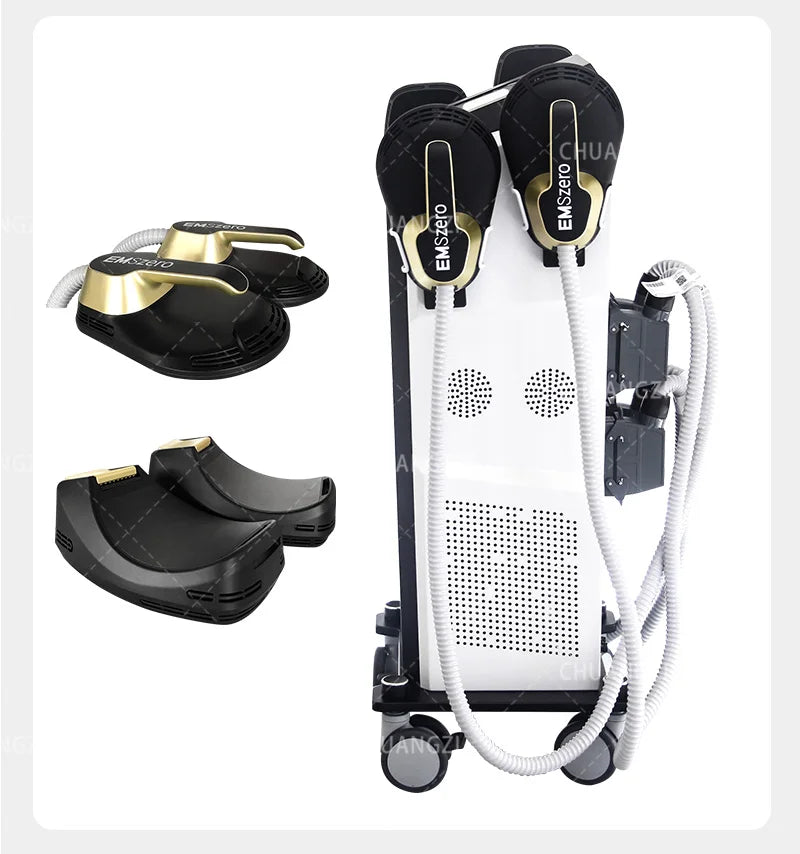 EMSzero RF 6500W 15 T EMS Slimming Machine Nova Body Sculpting 4 Handles RF Pelvic Muscle Stimulator Salon Equipment