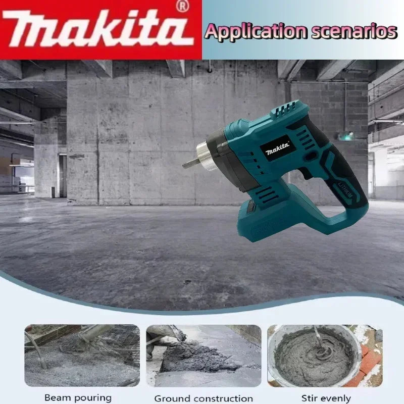 Makita High Mixing Power Tool Cordless Electric Concrete Vibrator Concrete Compactor Concrete Brushless Tool