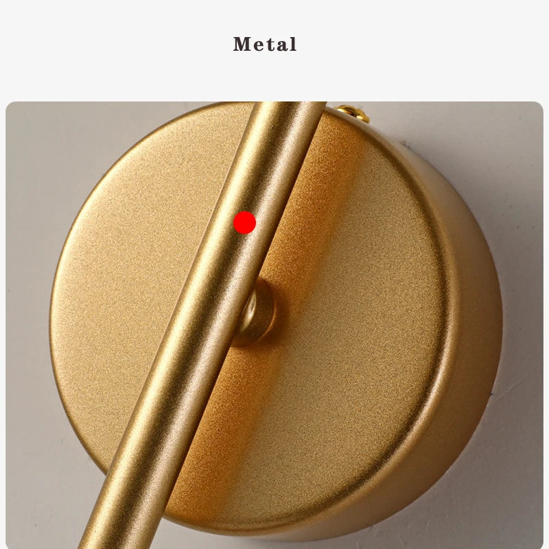 Modern LED Wall Lamps Black Gold Glass Ball Wall Sconces Living Rom Bedroom Hotel Decor Wall Lights Bedside Lights Aisle Lamp G9