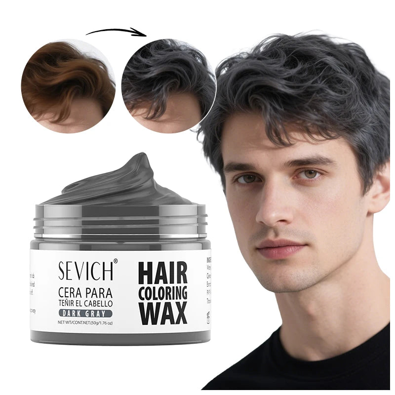 Valentine's Day DIY Hair Dyed Mud Hair Colour Wax Easy To Wash Coloring Cream One-time Hairs Beard and Eyebrows Colour Products