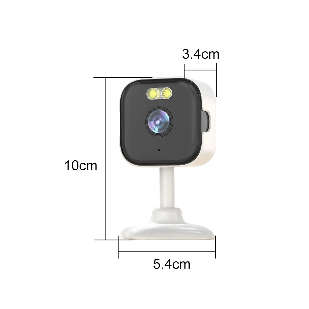 O-Kam Pro Mini Cube Security Camera, 5MP Indoor WiFi IP Camera with Two-Way Audio & Human Detection, Motion Alert, 5X Zoom,