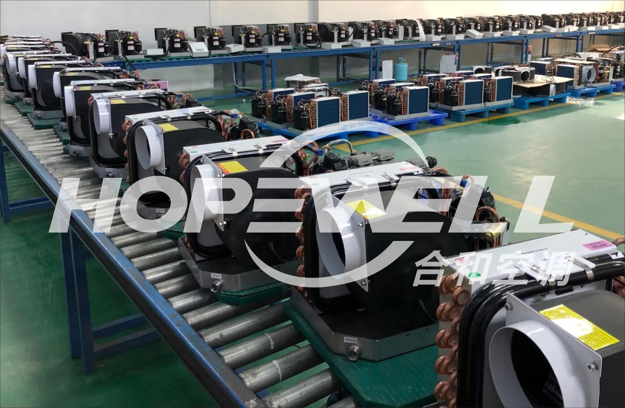 2025 HOPEWELL Marine Chiller 16000 BTU 220V Seawater Cooling Floor Standing Unit for Boat/Yacht